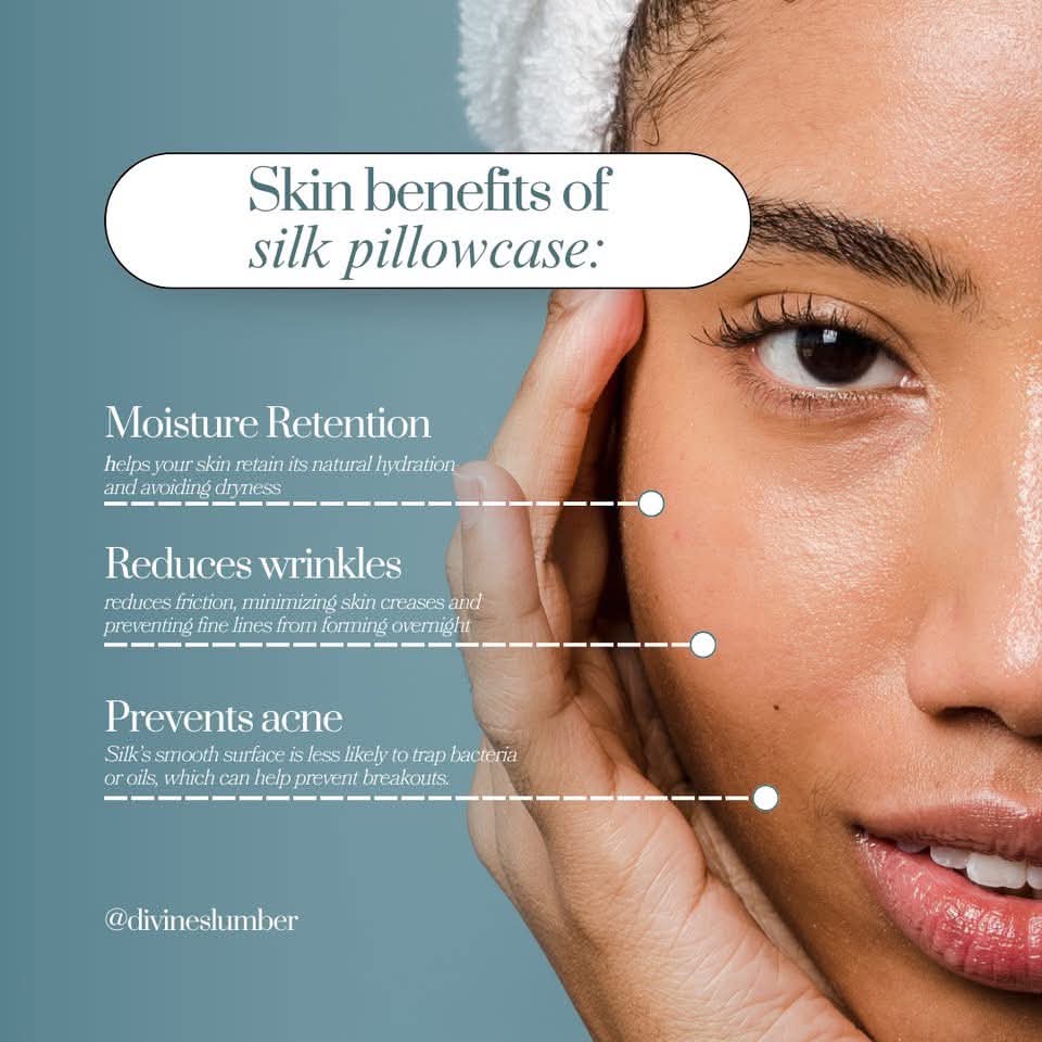 Educational social media creative explaining skin benefits